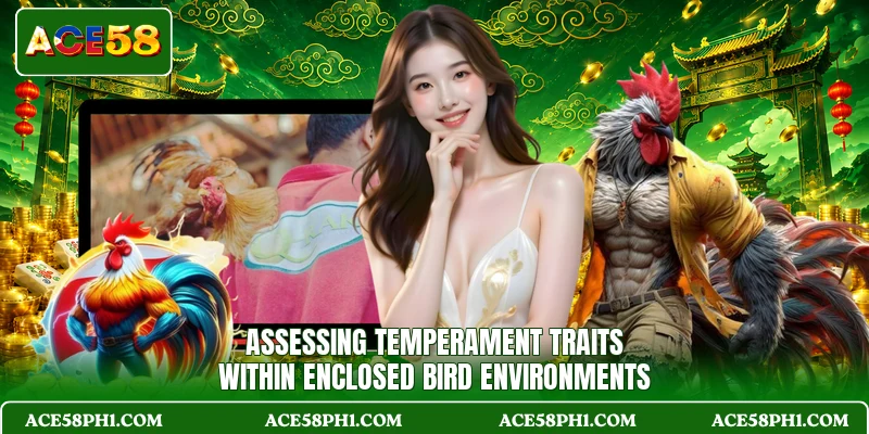 Assessing temperament traits within enclosed bird environments
