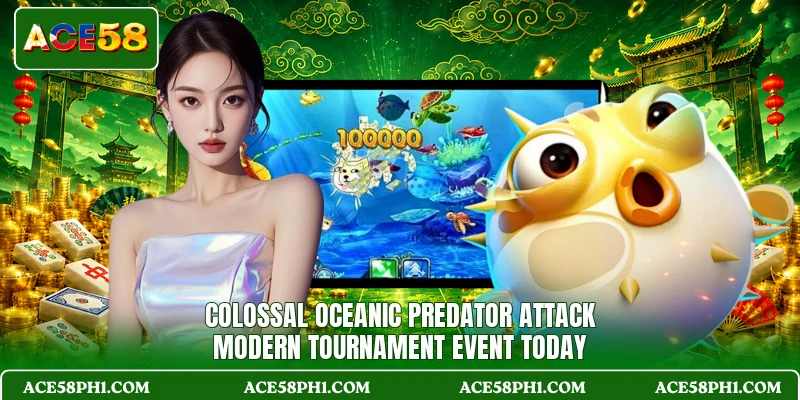 Colossal oceanic predator attack modern tournament event today