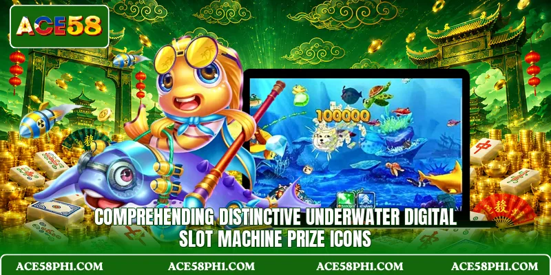 Comprehending distinctive underwater digital slot machine prize icons