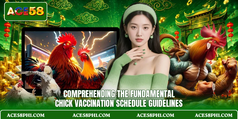 Comprehending the fundamental chick vaccination schedule guidelines