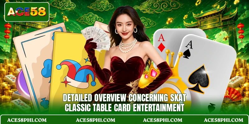 Detailed overview concerning Skat Classic Table card entertainment
