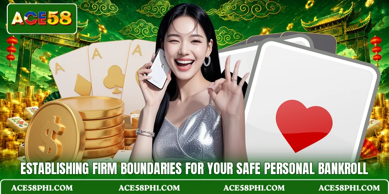 Establishing firm boundaries for your safe personal bankroll