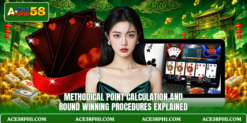 Methodical point calculation and round winning procedures explained