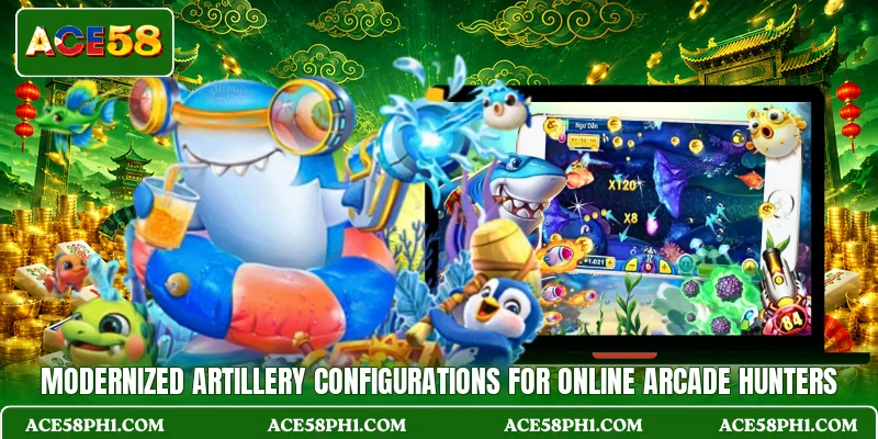 Modernized artillery configurations for online arcade hunters