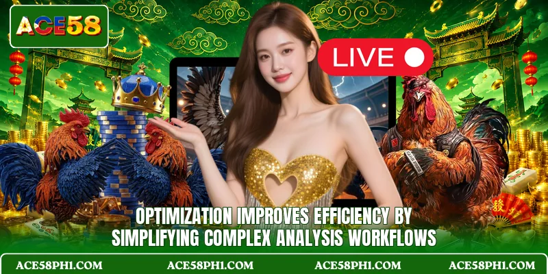 Optimization improves efficiency by simplifying complex analysis workflows Optimization improves efficiency by simplifying complex analysis workflows
