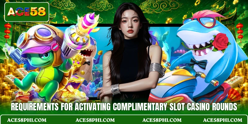 Requirements for activating complimentary slot casino rounds Requirements for activating complimentary slot casino rounds
