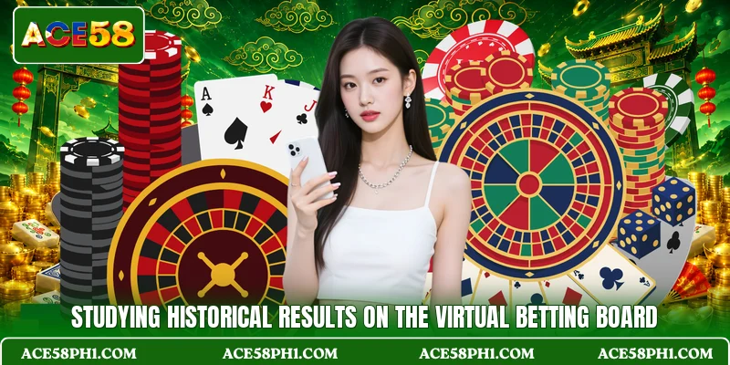 Studying historical results on the virtual betting board