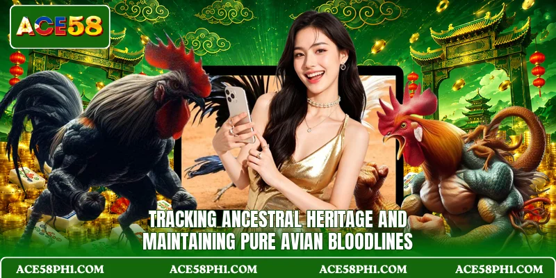 Tracking ancestral heritage and maintaining pure avian bloodlines