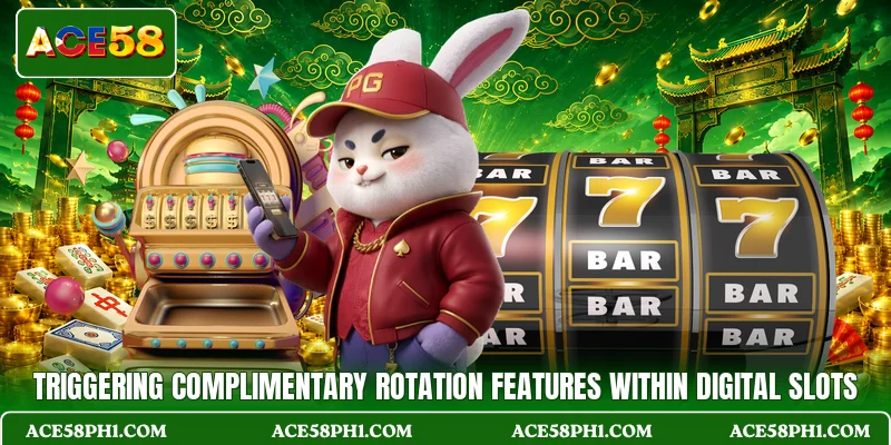 Triggering complimentary rotation features within digital slots Triggering complimentary rotation features within digital slots