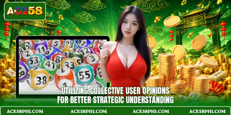 Utilizing collective user opinions for better strategic understanding