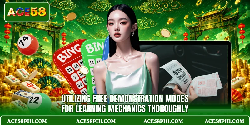 Utilizing free demonstration modes for learning mechanics thoroughly